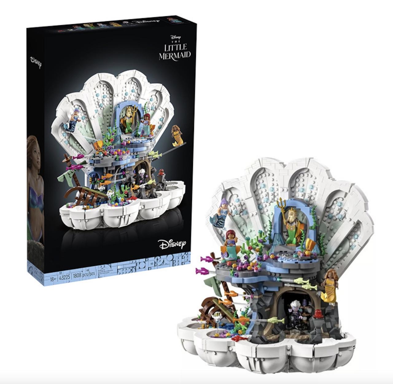 Конструктор LEGO Disney Русалочка Королевская раковина 1808 деталей