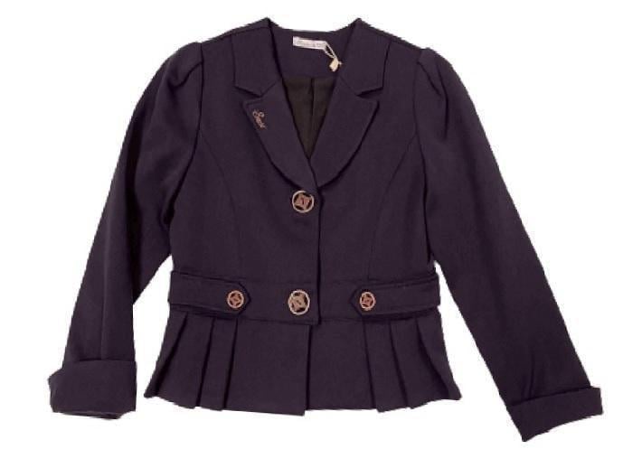 Пиджак школьный для девочки Suzie ФИФИ 04 шерсть 116 см Синий (694501_116)