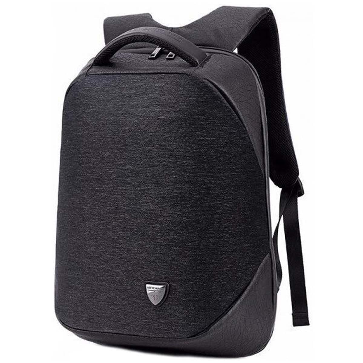 Городской рюкзак Arctic Hunter B00193 с USB для ноутбука 15,6" 22 л Черный (AH-B00193-2950)