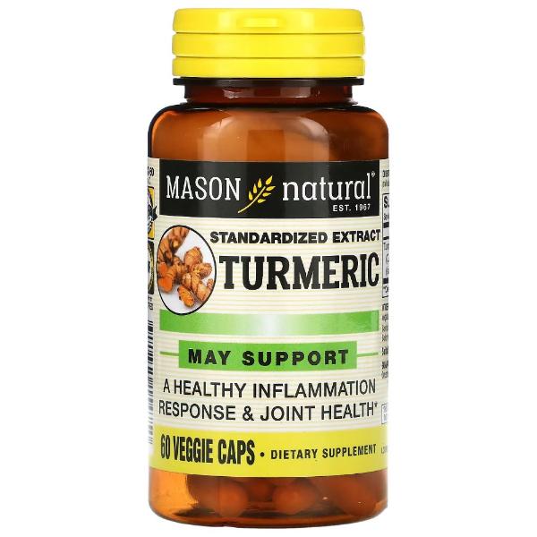 Куркума Mason Natural Turmeric 60 вег. капс. (000021438)