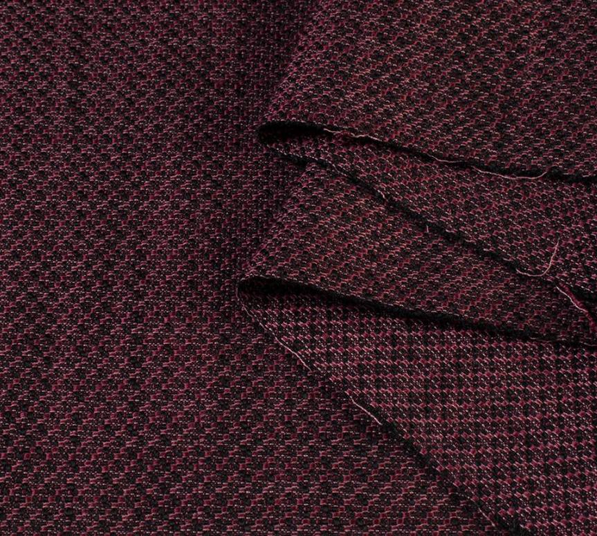 Ткань жаккард ширина 145 см Красный (11631.002)