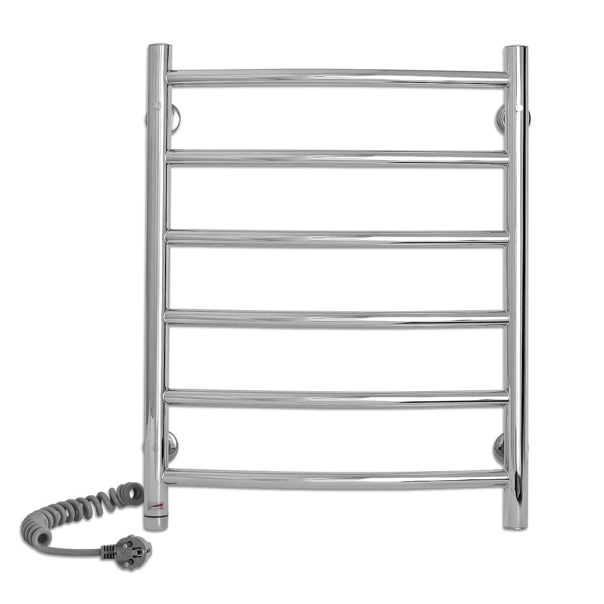 Полотенцесушитель Laris Классик П6 Е сенсор S3 подключение налево 450х600 мм (73207723)