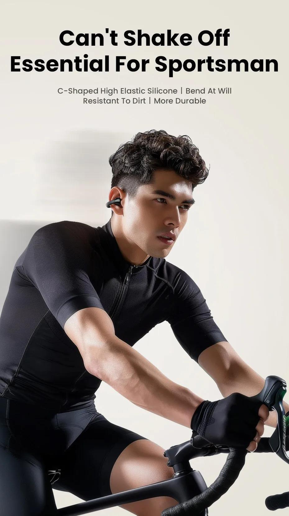 Навушники бездротові UGREEN HiTune S3 Bluetooth 5.4 IPX5 відкритого типу до 30 годин и Чорний (45785) - фото 18 Навушники бездротові UGREEN HiTune S3 Bluetooth 5.4 IPX5 відкритого типу до 30 годин и Чорний (45785) - фото 18