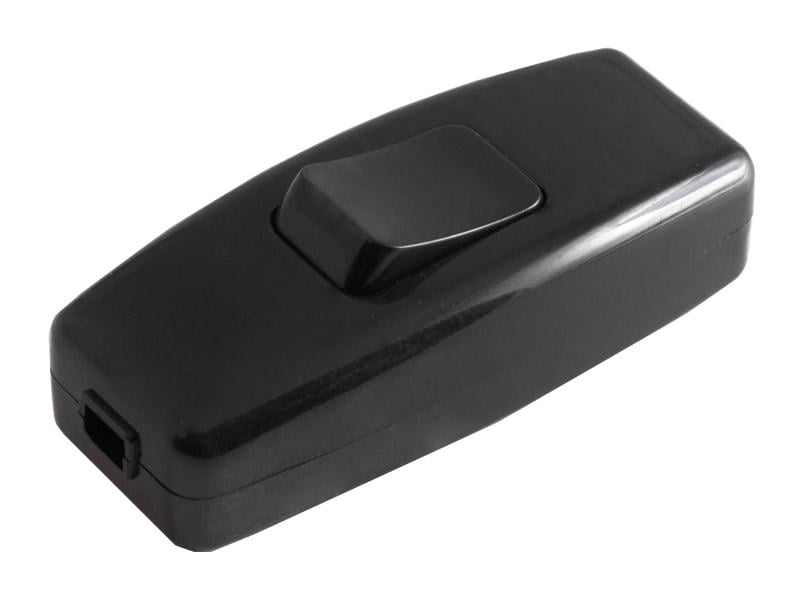 Выключатель для бра 6А Черный (303)