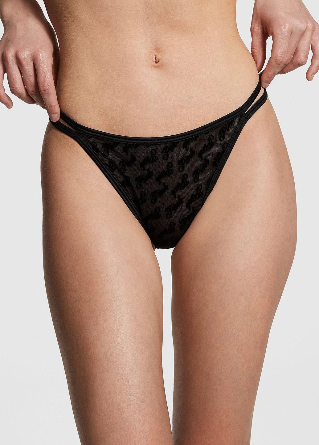 Трусики Victoria's Secret M Черный (000416549QFTM)