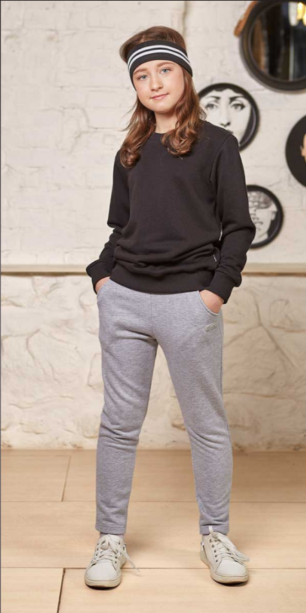 Брюки спортивные детские OV2U подростковые 122 см Серый