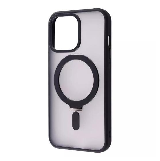 Чехол-накладка для телефона WAVE Premium Attraction Case with Magnetic Ring - iPhone 15 black (533190001)