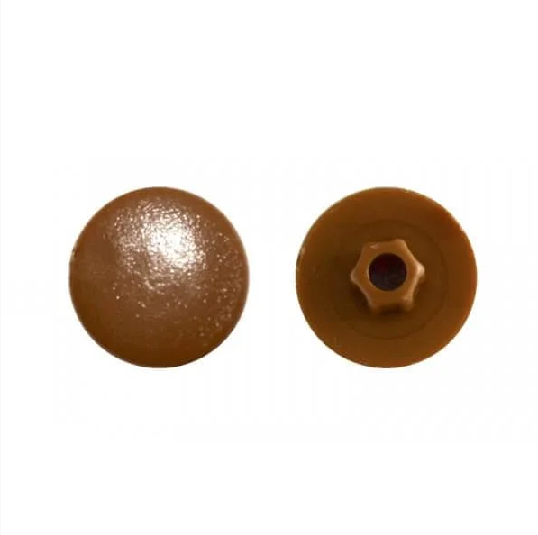 Крышка Metalvis Ø12 мм полиэтилен для конфирмата Ø6,4-7 мм HX4 100 шт. Коричневый (94K00000094HK00000)