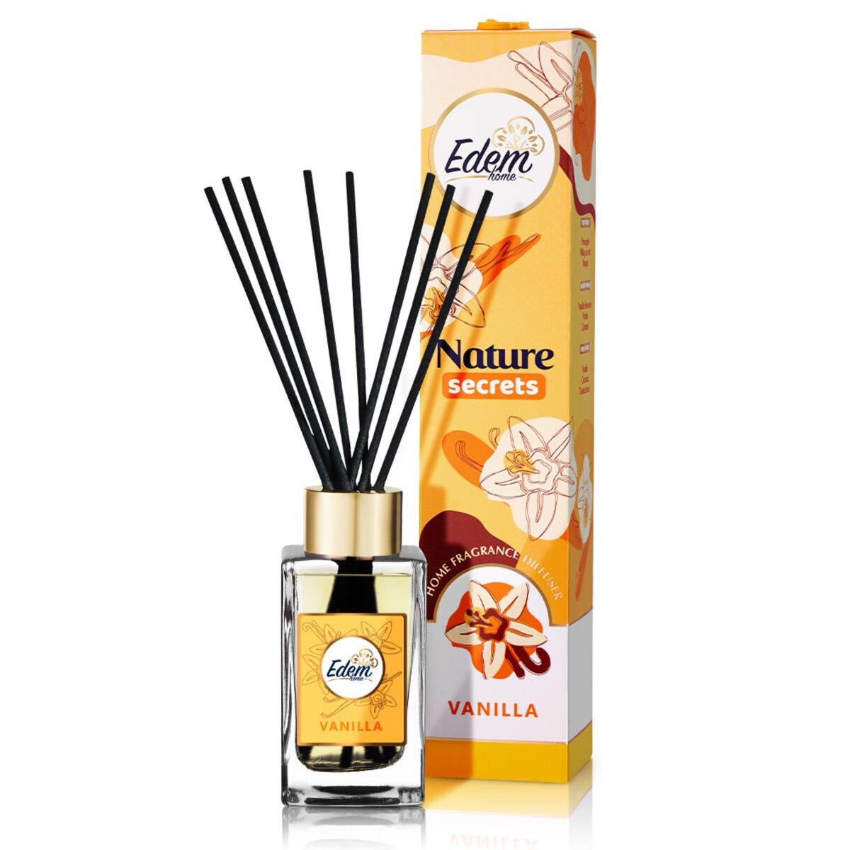 Аромадифузор з паличками Edem Nature Secrets-Vanilla 90 мл - фото 1 Аромадифузор з паличками Edem Nature Secrets-Vanilla 90 мл - фото 1