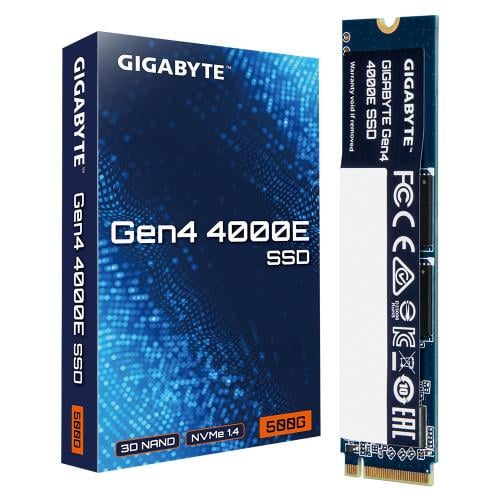 SSD-накопичувач Gigabyte Gen4 4000E 500Gb PCI-E 4.0 x4 M.2 2280 3D TLC (G440E500G) - фото 3 SSD-накопичувач Gigabyte Gen4 4000E 500Gb PCI-E 4.0 x4 M.2 2280 3D TLC (G440E500G) - фото 3