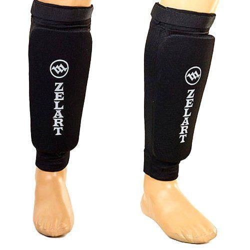 Защита голени Zelart ZB-4213 XL Черный (37363022)