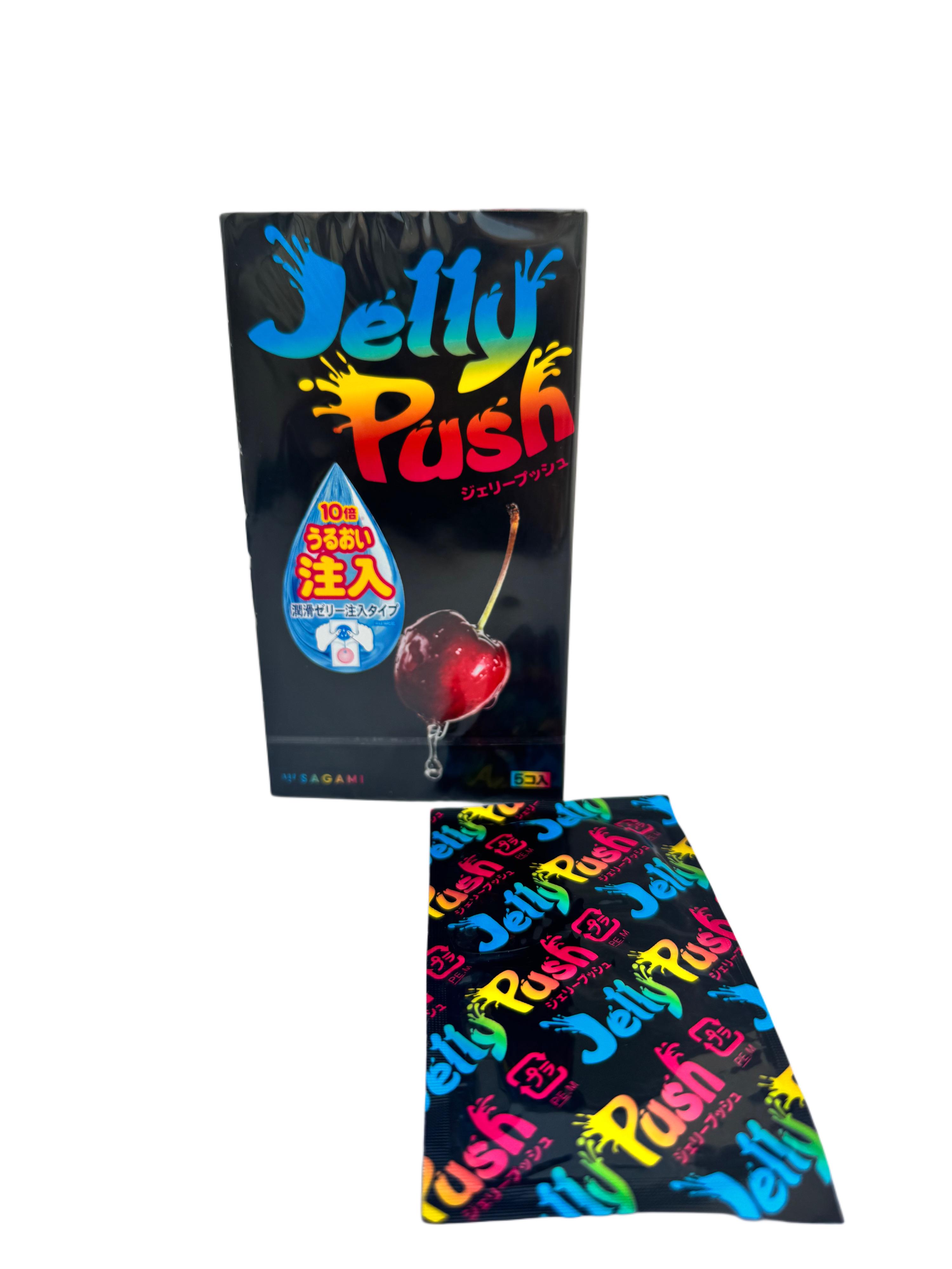 Презервативи латексні Sagami Jelly Push 5 шт. (29633506)