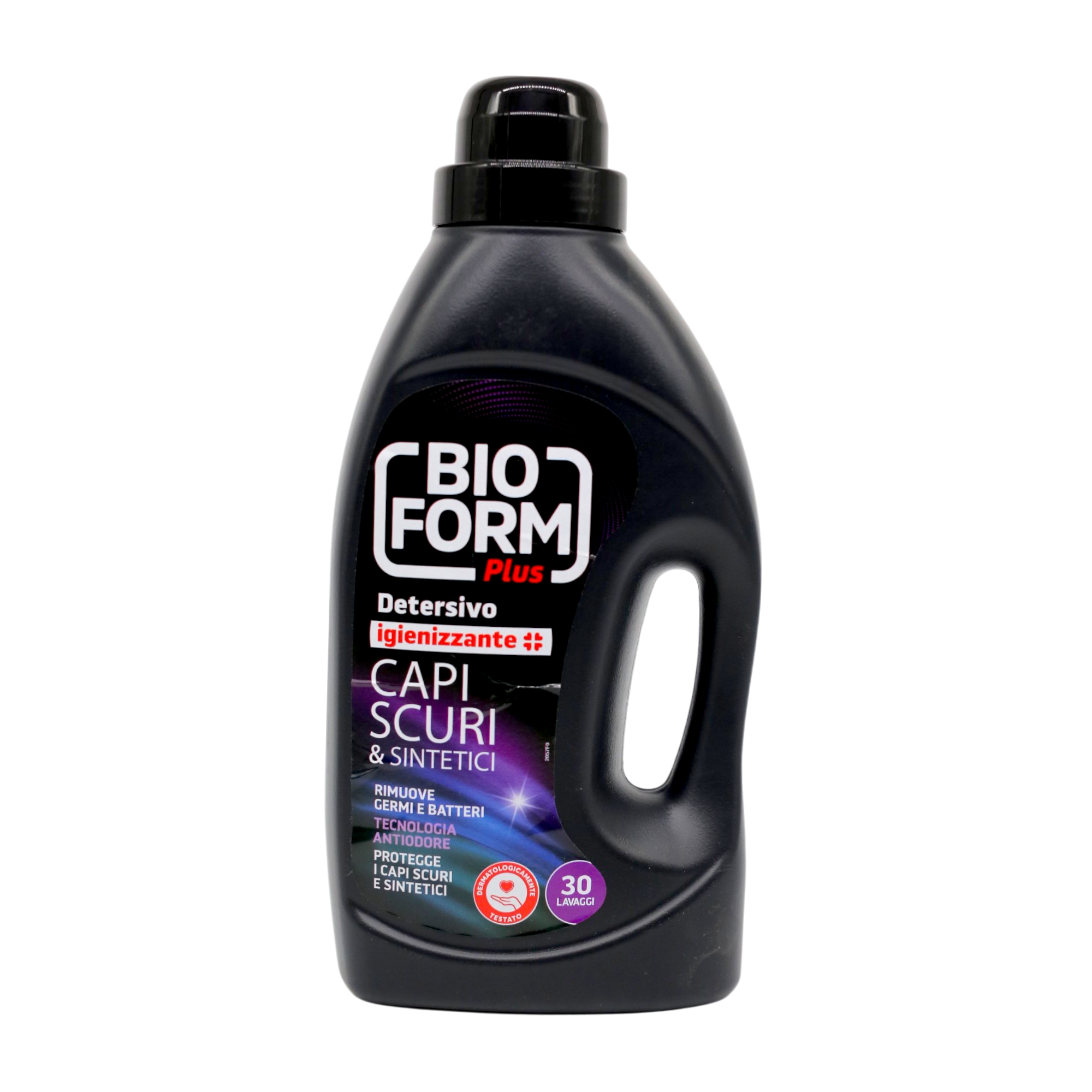 Гель для стирки антибактериальный Bioform Plus Dark&Synthet для черных вещей 30 стирок 1,625 л (НФ-00008888)