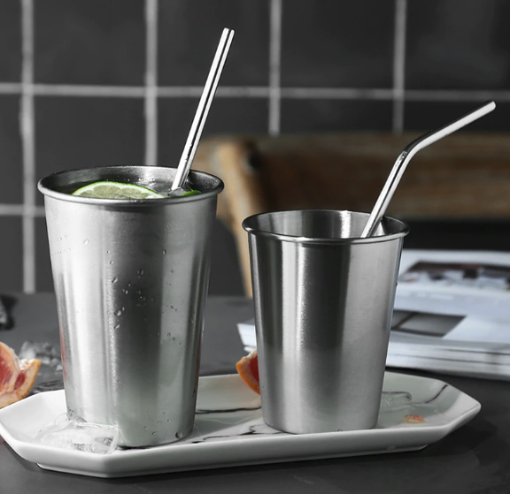 Набор трубочек-соломинок для напитков Primo MT4R/4G-2 метал 20 см 6 мм (856426213) - фото 7 Набор трубочек-соломинок для напитков Primo MT4R/4G-2 метал 20 см 6 мм (856426213) - фото 7