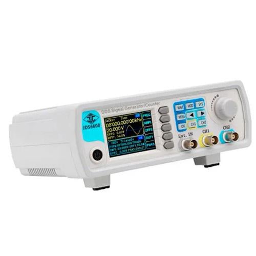 Двоканальний генератор сигналів DDS JUNTEK JDS6600-60M 60МГц White (285863) Двоканальний генератор сигналів DDS JUNTEK JDS6600-60M 60МГц White (285863)