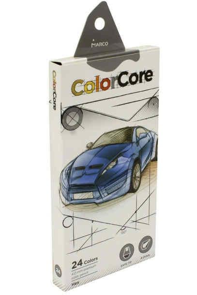 Олівці кольорові Marco 24 кольори