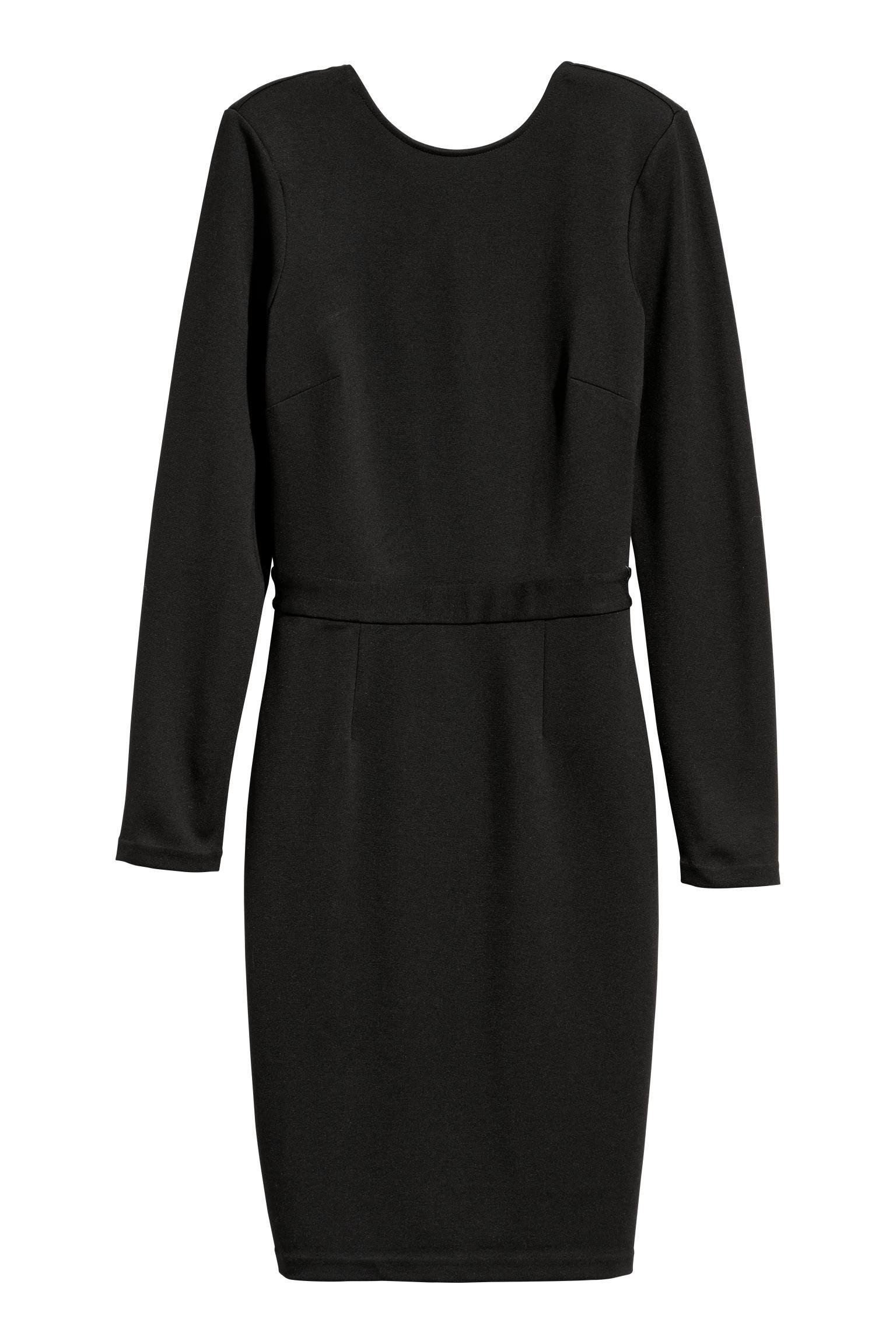 Платье H&M р. 38 Черный (1307610603)
