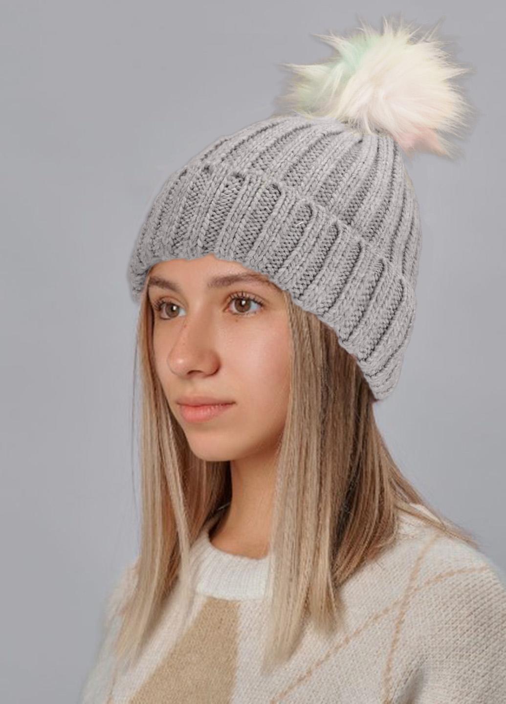 Шапка C&A One size Серый (5003651)