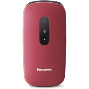 Мобильный телефон раскладушка Panasonic 2,4" 1000 мАч Red (KX-TU446EXR)