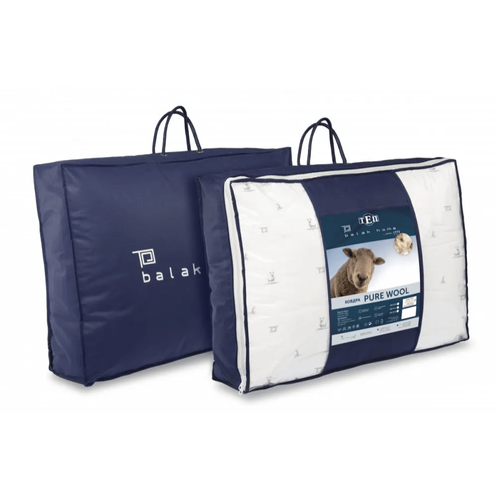 Одеяло микрофибра Pure Wool из овечей шерсти двуспальное 180х210 см - фото 2 Одеяло микрофибра Pure Wool из овечей шерсти двуспальное 180х210 см - фото 2