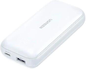 Повербанк 2-сторонняя зарядка UGREEN PB501 10000 mAh 30 W Two-way Белый (2332482190)