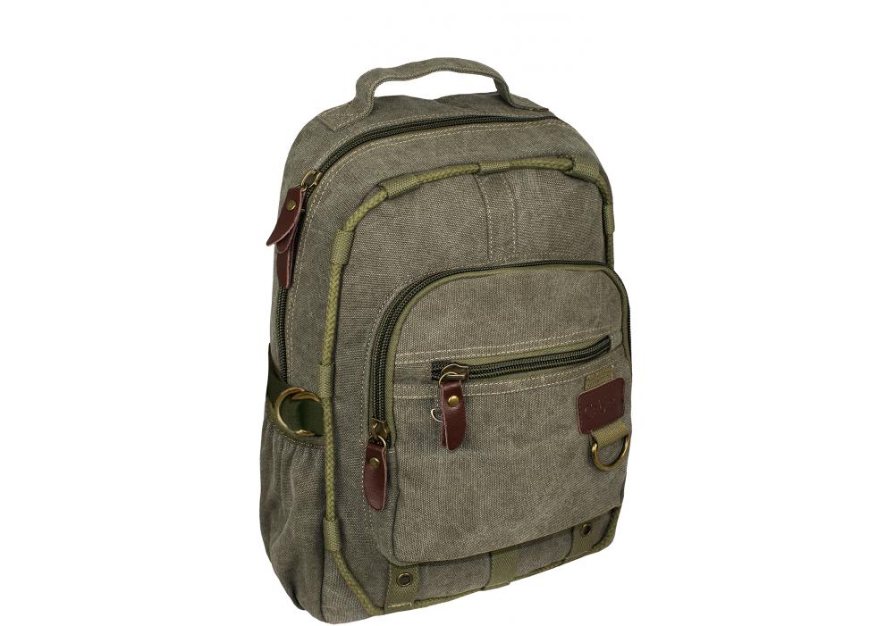 Рюкзак для ноутбука Optima Cabinet 17,5 44х28х15 см 18 л Зеленый (O97511)