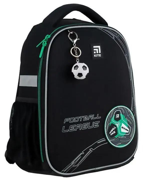 Школьный рюкзак каркасный KITE Education с ортопедической спинкой K24-555S-9 Football (994013)