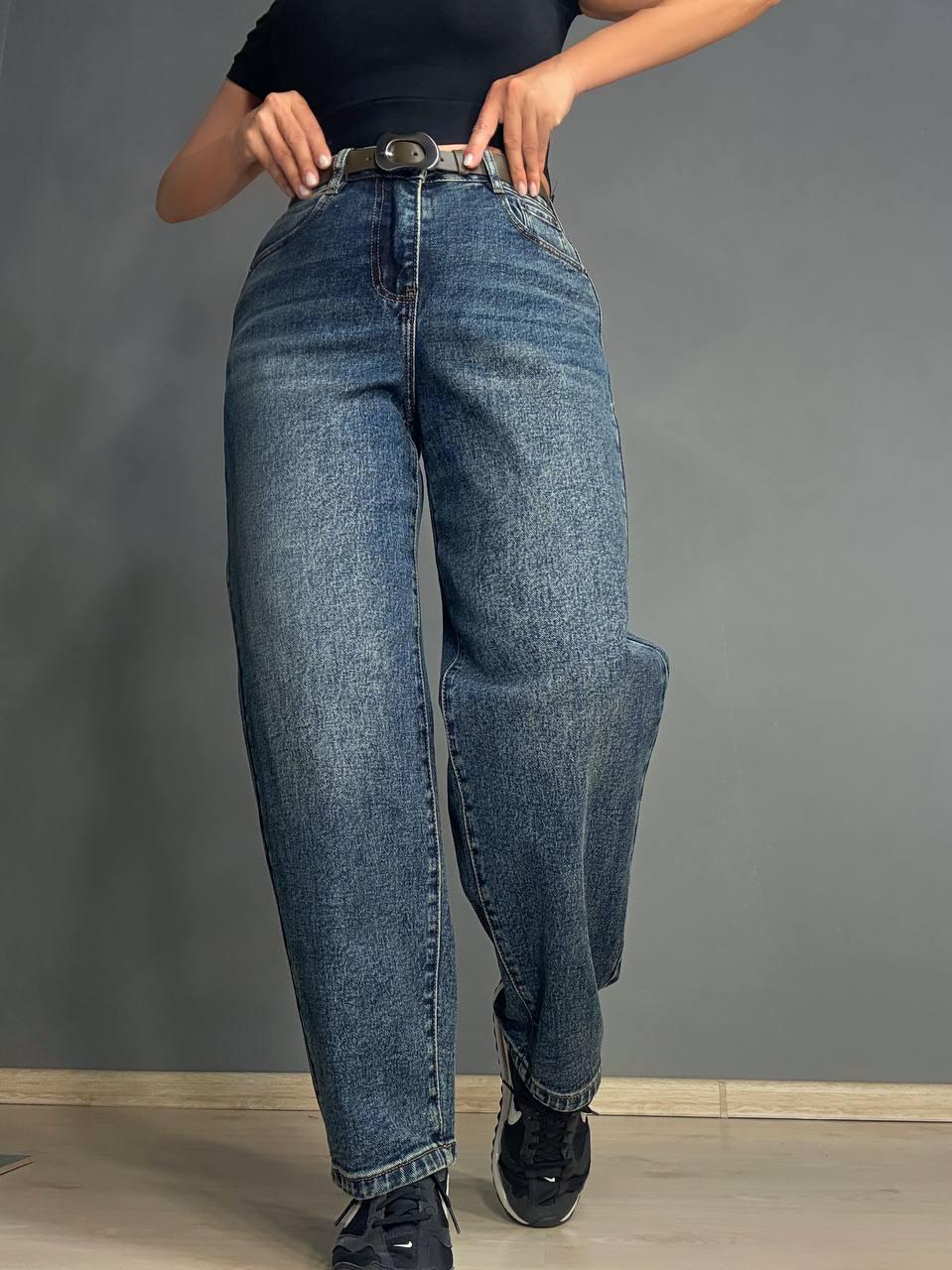 Джинси жіночі Vanver 8206 skater jeans широкі з ременем р. 25 66 см 97 см Синій Джинси жіночі Vanver 8206 skater jeans широкі з ременем р. 25 66 см 97 см Синій