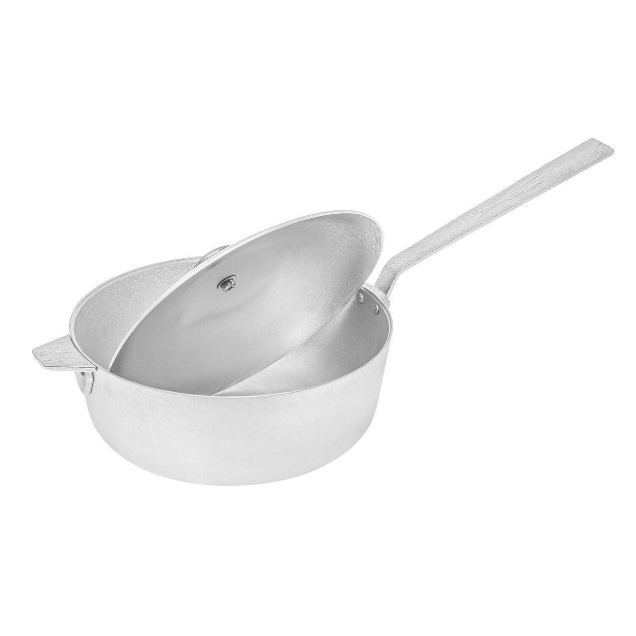 Сотейник алюминиевый с крышкой 4 л (25386020) - фото 3 Сотейник алюминиевый с крышкой 4 л (25386020) - фото 3