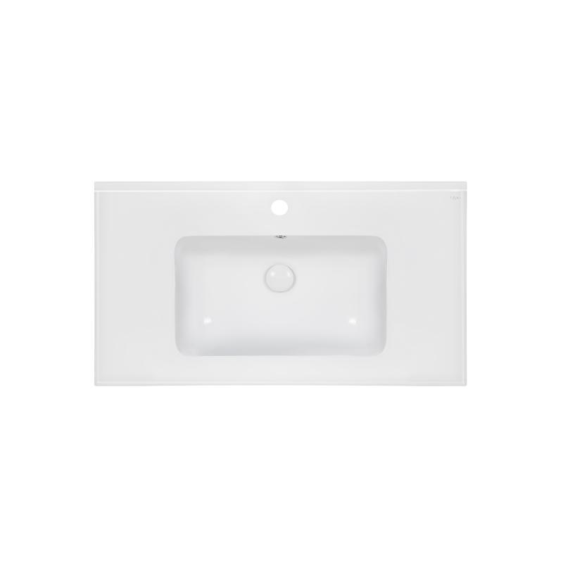 Раковина Q-tap ​​Albatross E49 900х490х200 мм з донним клапаном White (QT01119090E49W)