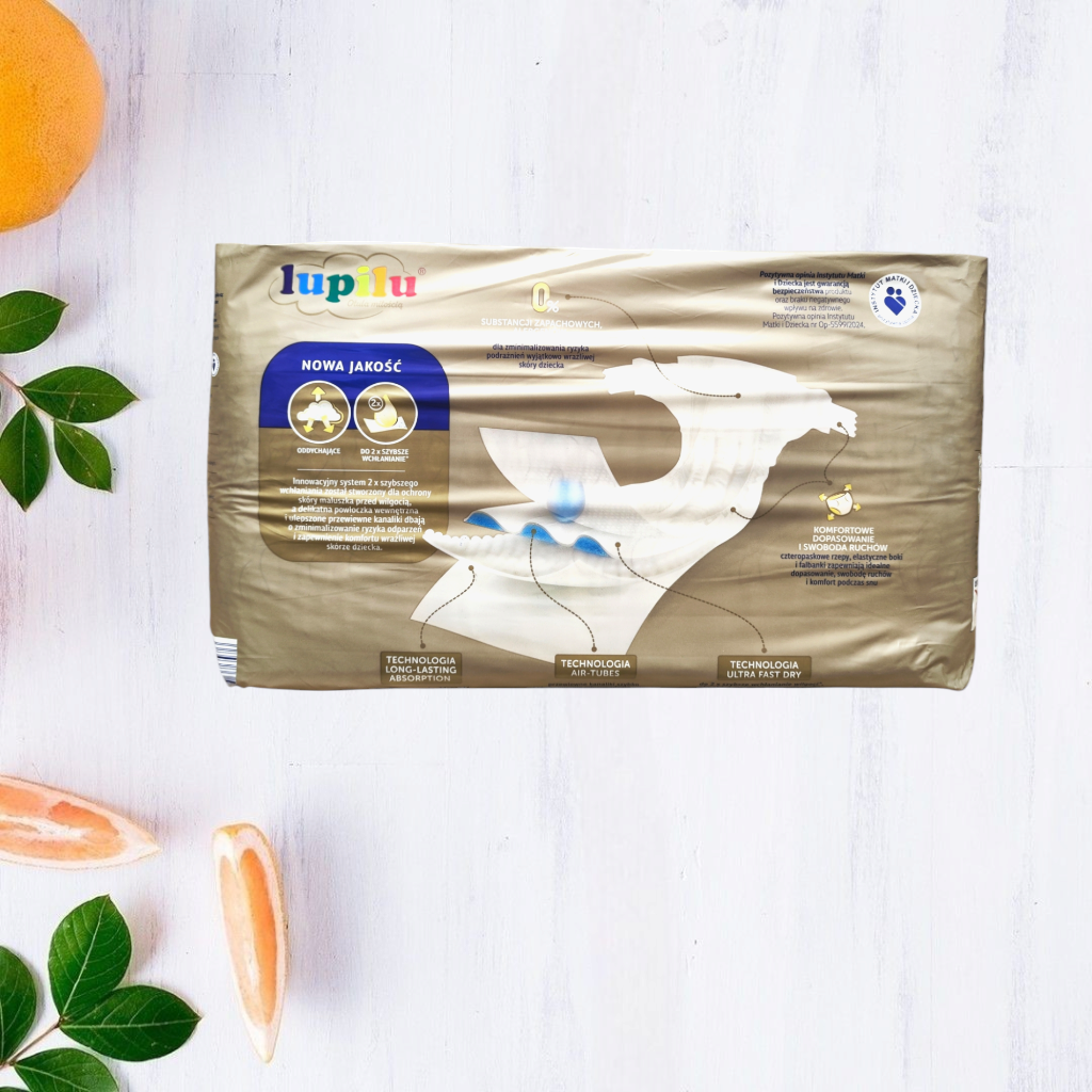 Підгузки Lupilu Premium 6 15+ кг 38 шт. - фото 2 Підгузки Lupilu Premium 6 15+ кг 38 шт. - фото 2