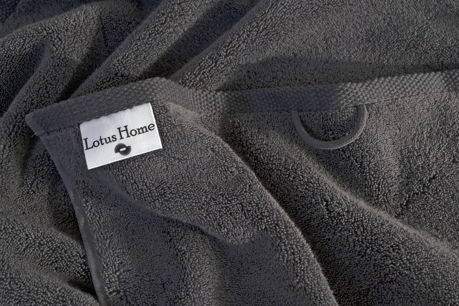 Полотенце Lotus Home Отель Premium Microcotton 90x150 см 550 г/кв. м Antrasit (14901008) - фото 5 Полотенце Lotus Home Отель Premium Microcotton 90x150 см 550 г/кв. м Antrasit (14901008) - фото 5