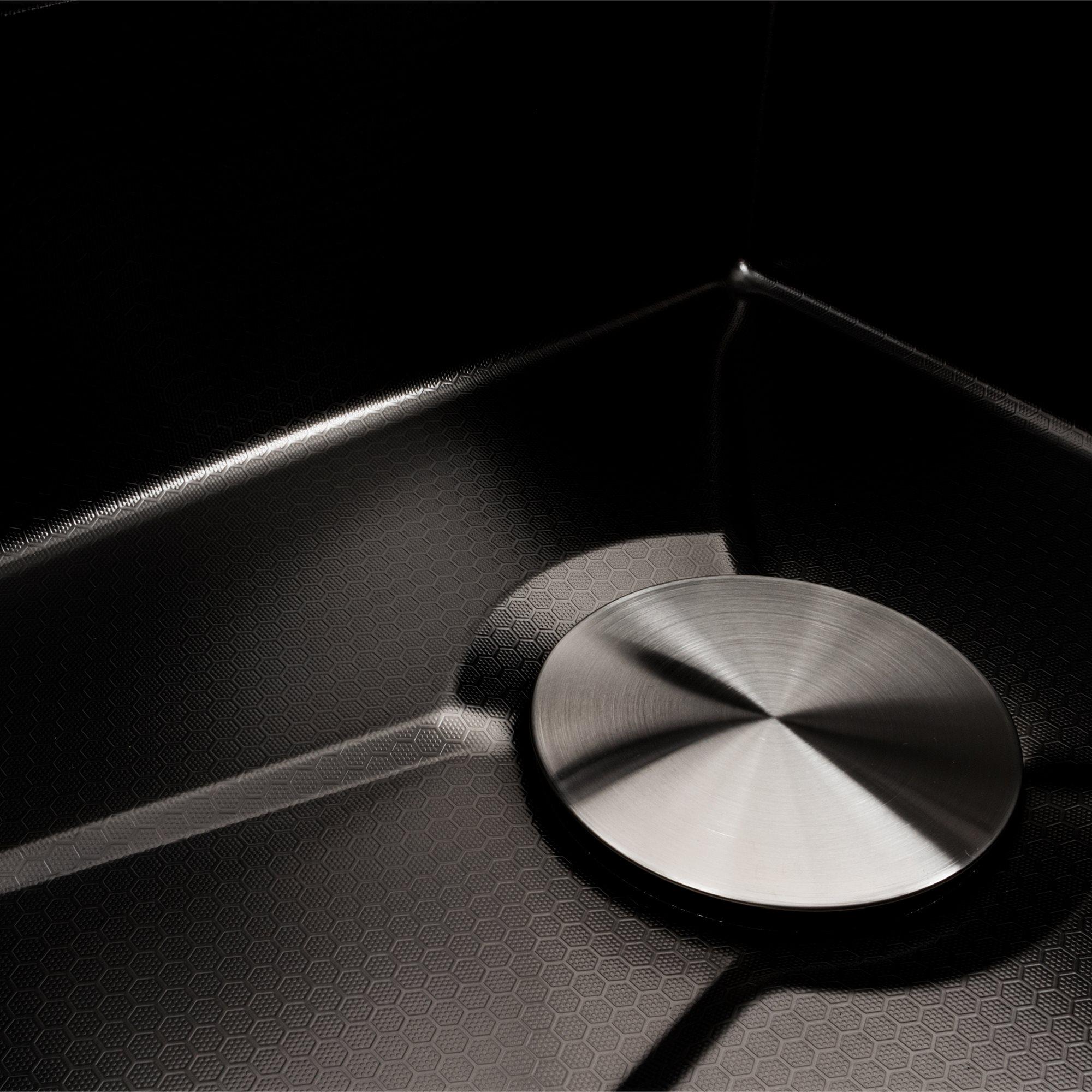 Мийка кухонна Platinum Handmade Водоспад 75x45М PVD Чорний (000041326) - фото 8 Мийка кухонна Platinum Handmade Водоспад 75x45М PVD Чорний (000041326) - фото 8