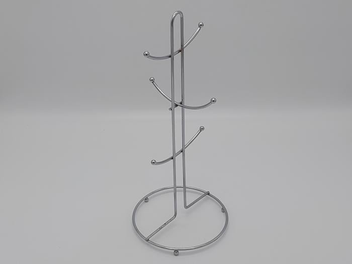 Стойка для чашек Скоба металлическая на 6 крючков H 37 см (438599428) - фото 2 Стойка для чашек Скоба металлическая на 6 крючков H 37 см (438599428) - фото 2