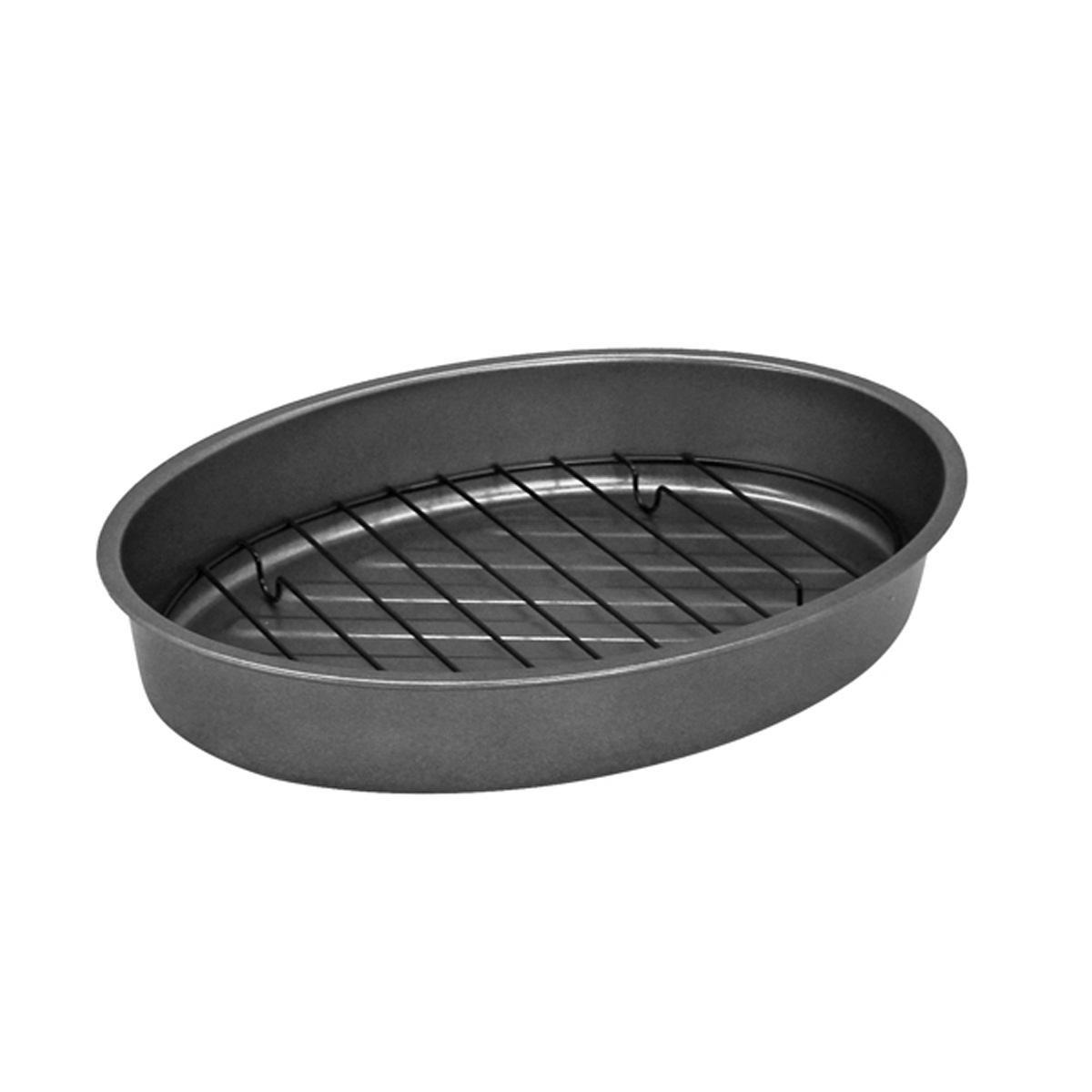 Противень для запекания с решеткой Stenson 30х21х5 см (MH-4452)