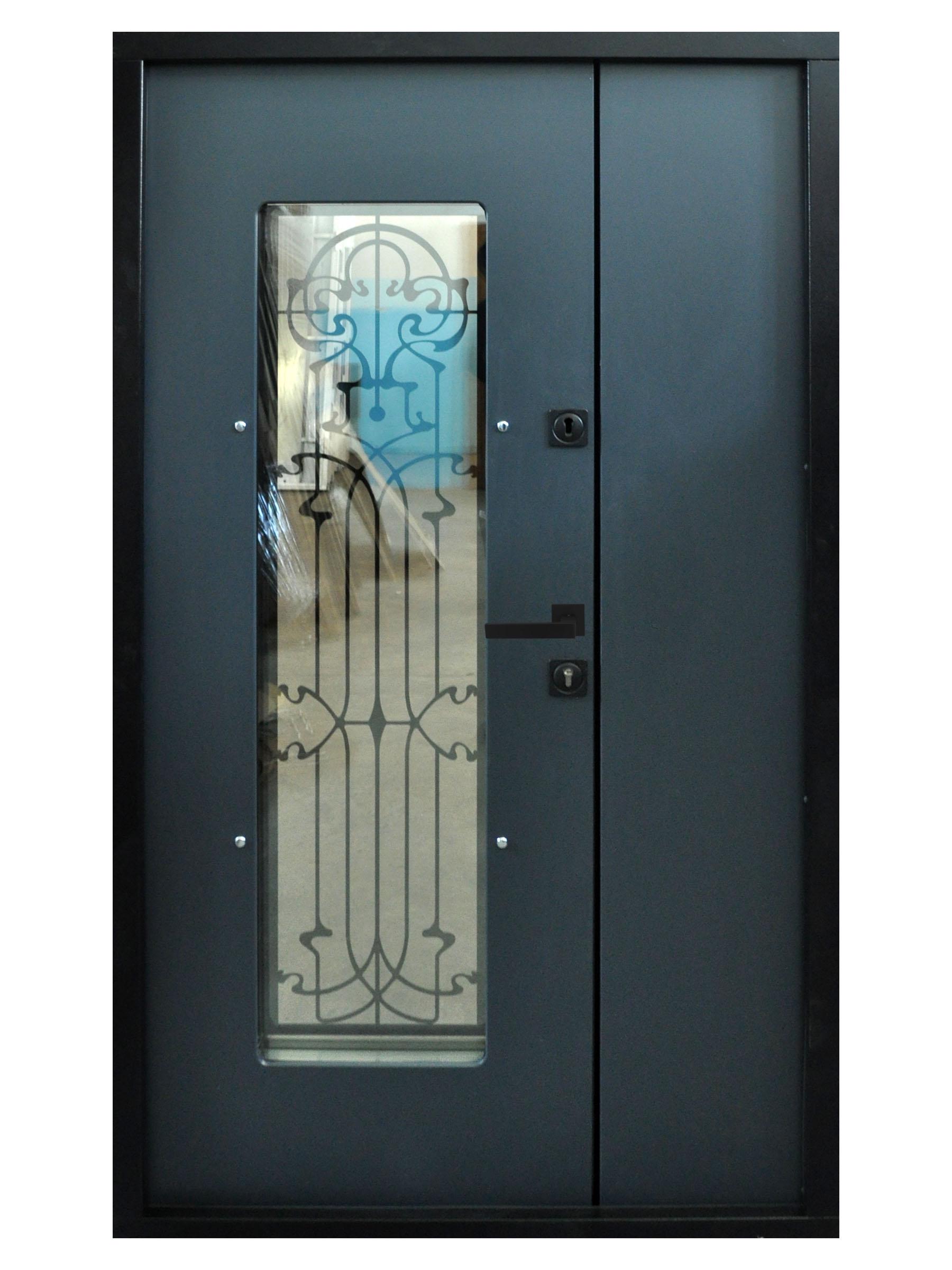 Двері вхідні Максимум NPL400 2040х1200 мм Антрацит (12500501) - фото 2 Двері вхідні Максимум NPL400 2040х1200 мм Антрацит (12500501) - фото 2