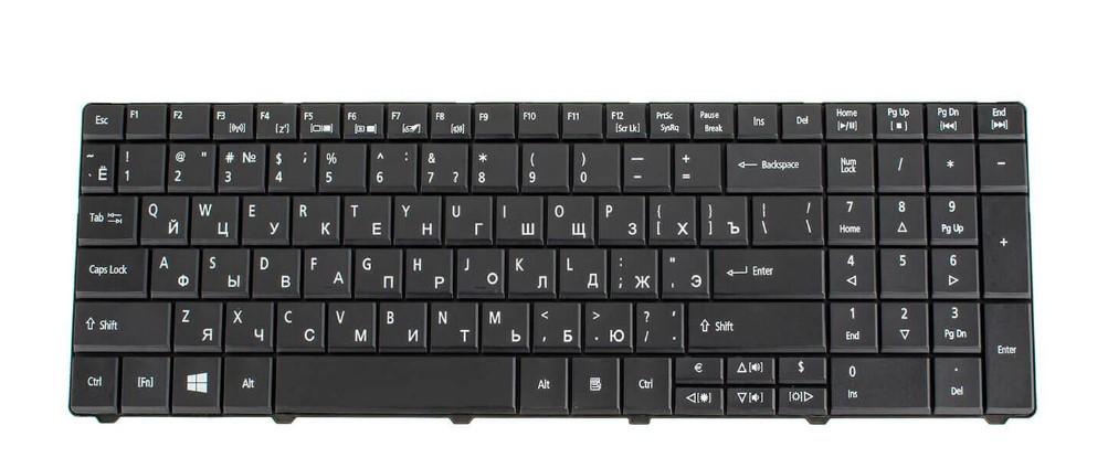 Клавиатура для ноутбука Acer Aspire E1-772 матовая (KB.I170A.103)