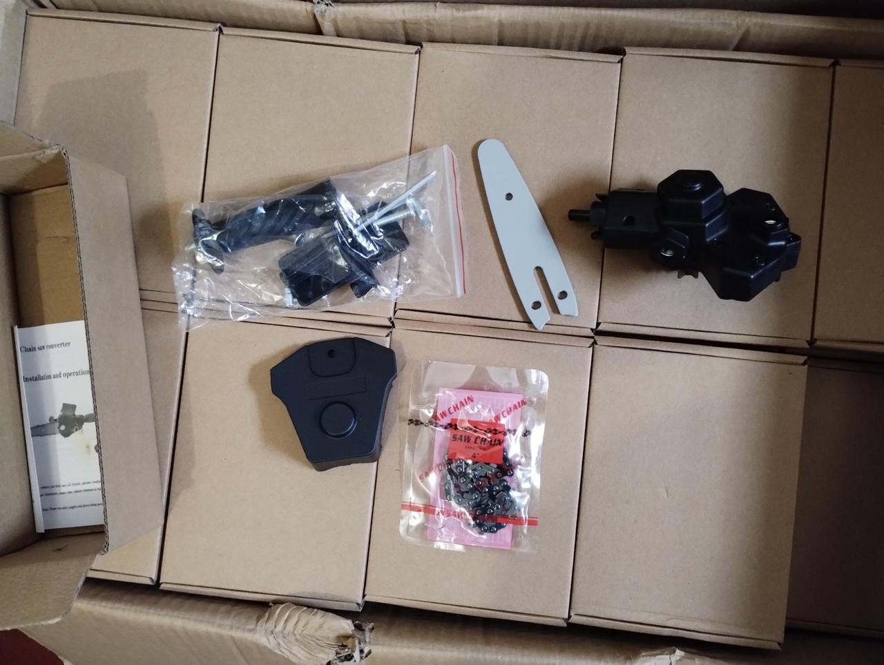 Ланцюгова насадка пила на дриль 4" та захисні окуляри - фото 8 Ланцюгова насадка пила на дриль 4" та захисні окуляри - фото 8