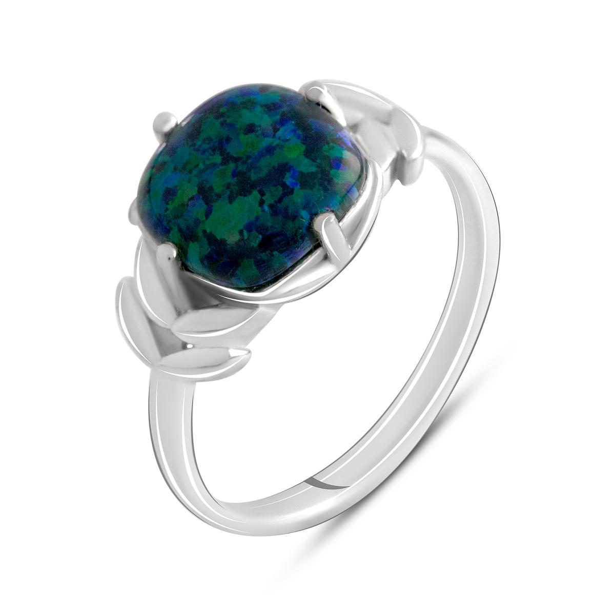 Кольцо серебряное Tiva с опалом 1,739 ct 3,68 г р. 19 (2120339)