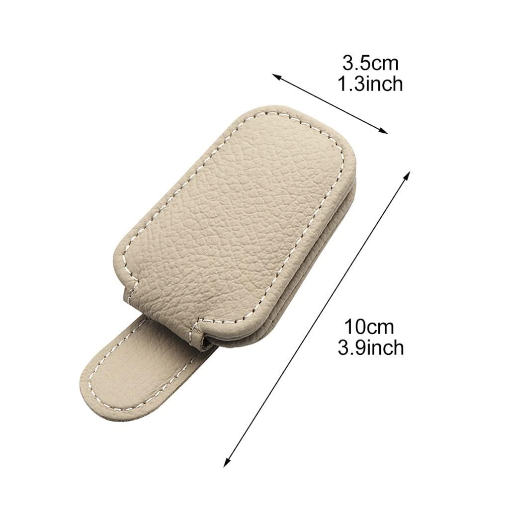 Кліпса-тримач для окулярів в машину Бежевий (29108885) - фото 5 Кліпса-тримач для окулярів в машину Бежевий (29108885) - фото 5