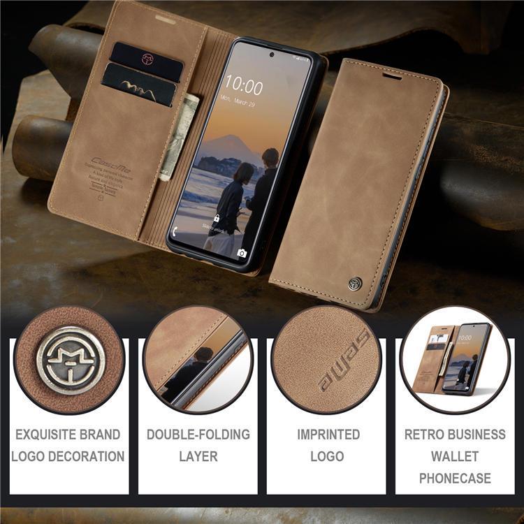 Чохол книжка з магнітом Samsung Galaxy A73 A736 CaseMe Brown (29273-30) - фото 2