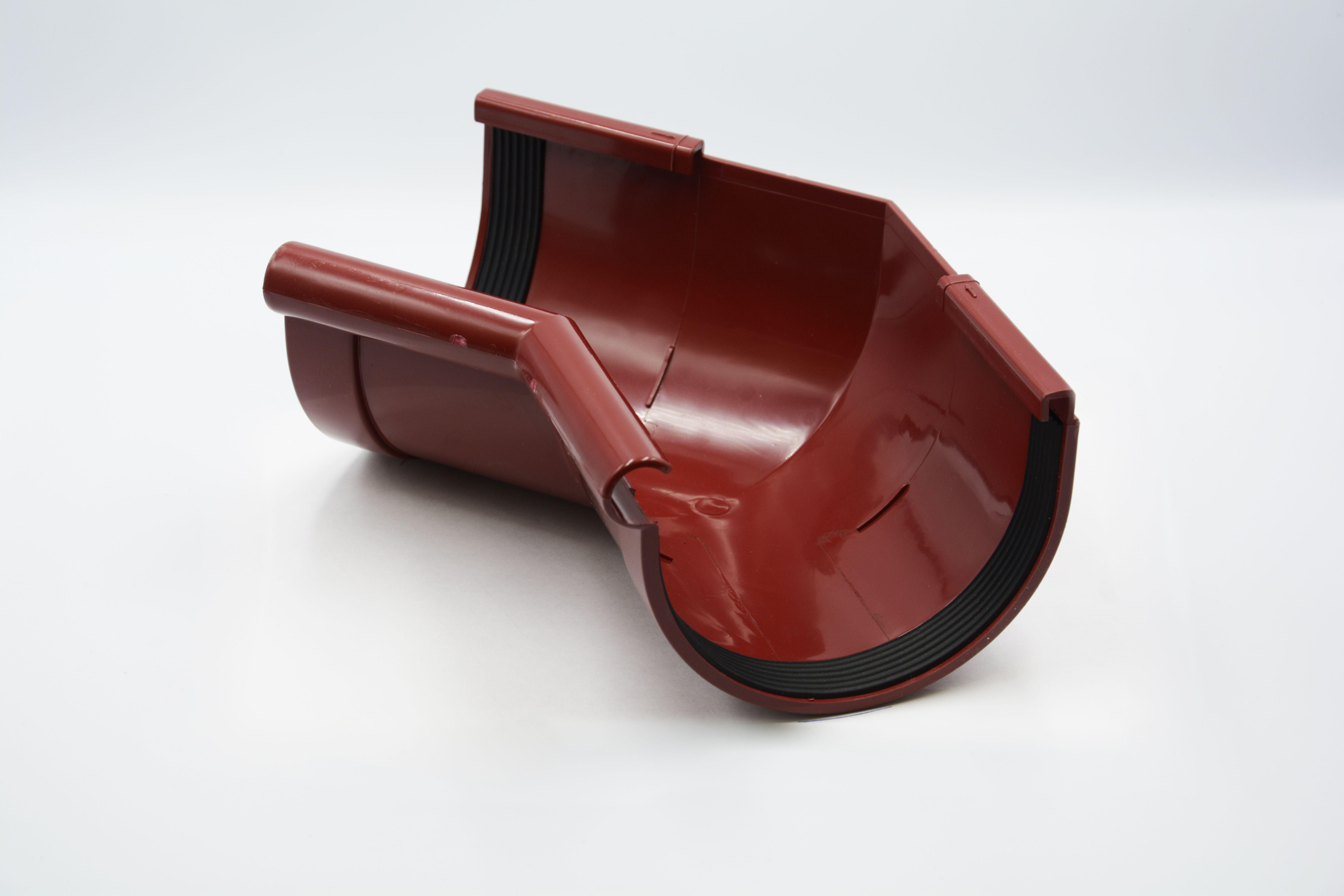 Кут ринви внутрішній RAINWAY 135° D 90 мм RAL 3004 Червоний (10.090.12.004.RW) Кут ринви внутрішній RAINWAY 135° D 90 мм RAL 3004 Червоний (10.090.12.004.RW)