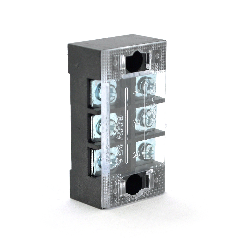 Клемна колодка 3-розрядна TB-2503 25A/600V для кабелю 05-25 мм² (YUT_V4285)