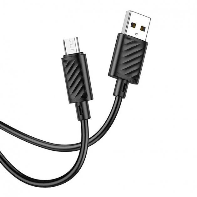 Кабель для телефону ноутбука та ПК USB Hoco X88 1 м Чорний