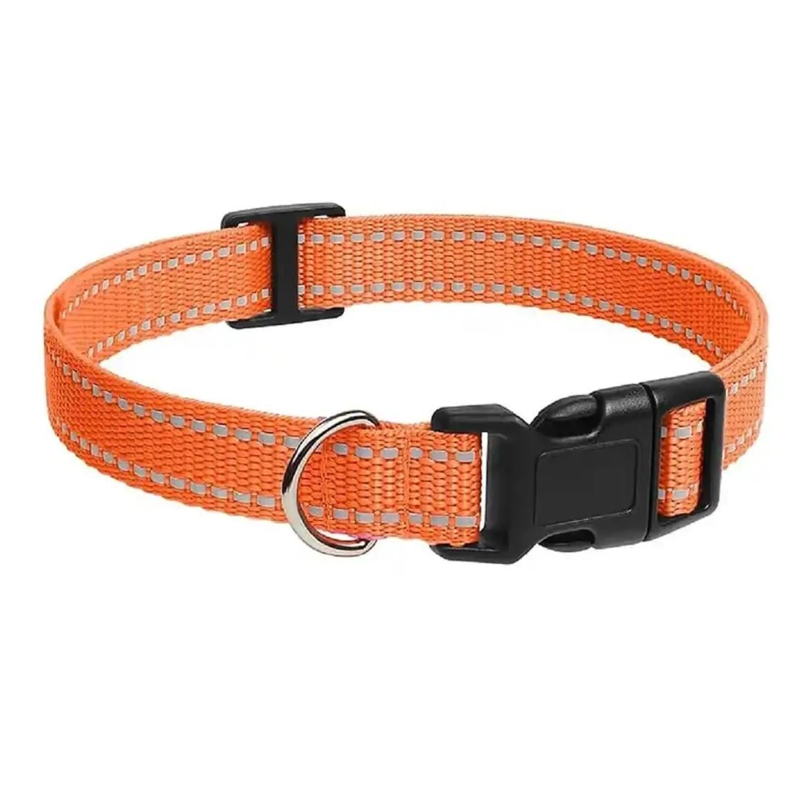 Нашийник для собак POPI світловідбивний 8-27" Orange (3465346)