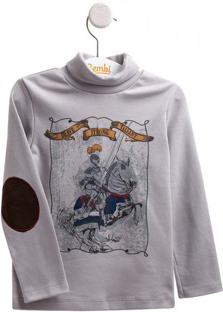 Гольф для мальчика Bembi ГФ 83 116 см Серый