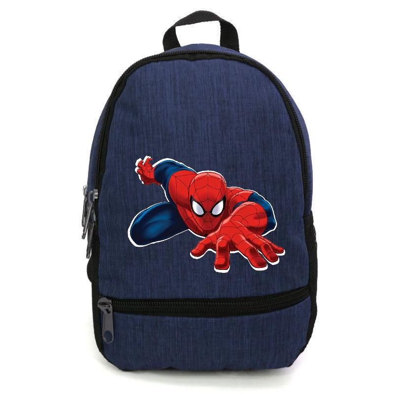 Школьный рюкзак подростковый Cappuccino Toys с принтом Spiderman-004 12,5 л Синий (1558626680)