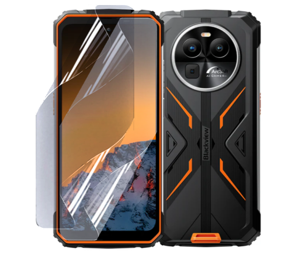 Противоударная гидрогелевая пленка Hydrogel Film для Blackview BV8100, Transparent