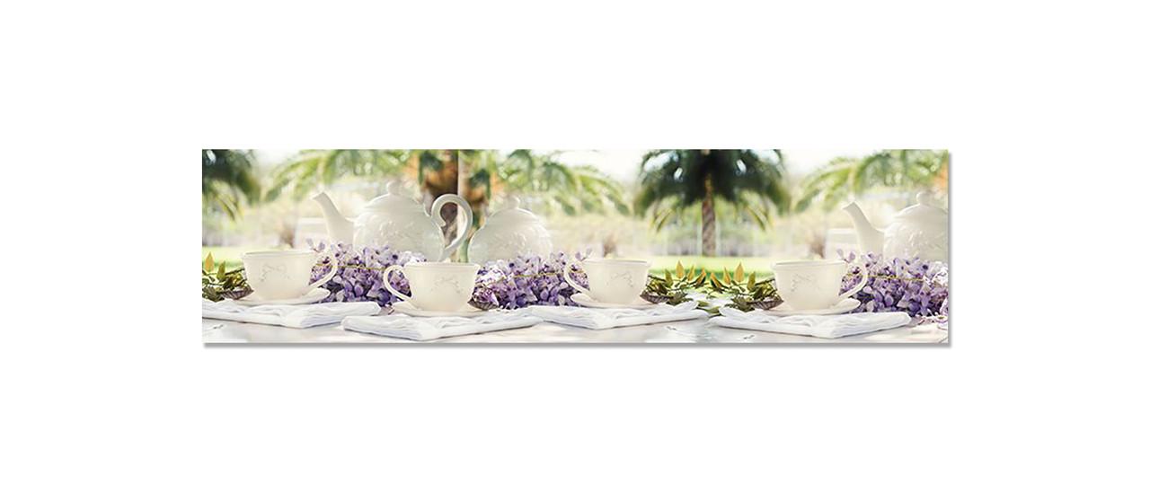 Наклейка виниловая на кухню Zatarga Летнее Чаепитие 650х2500 мм (1289776702)