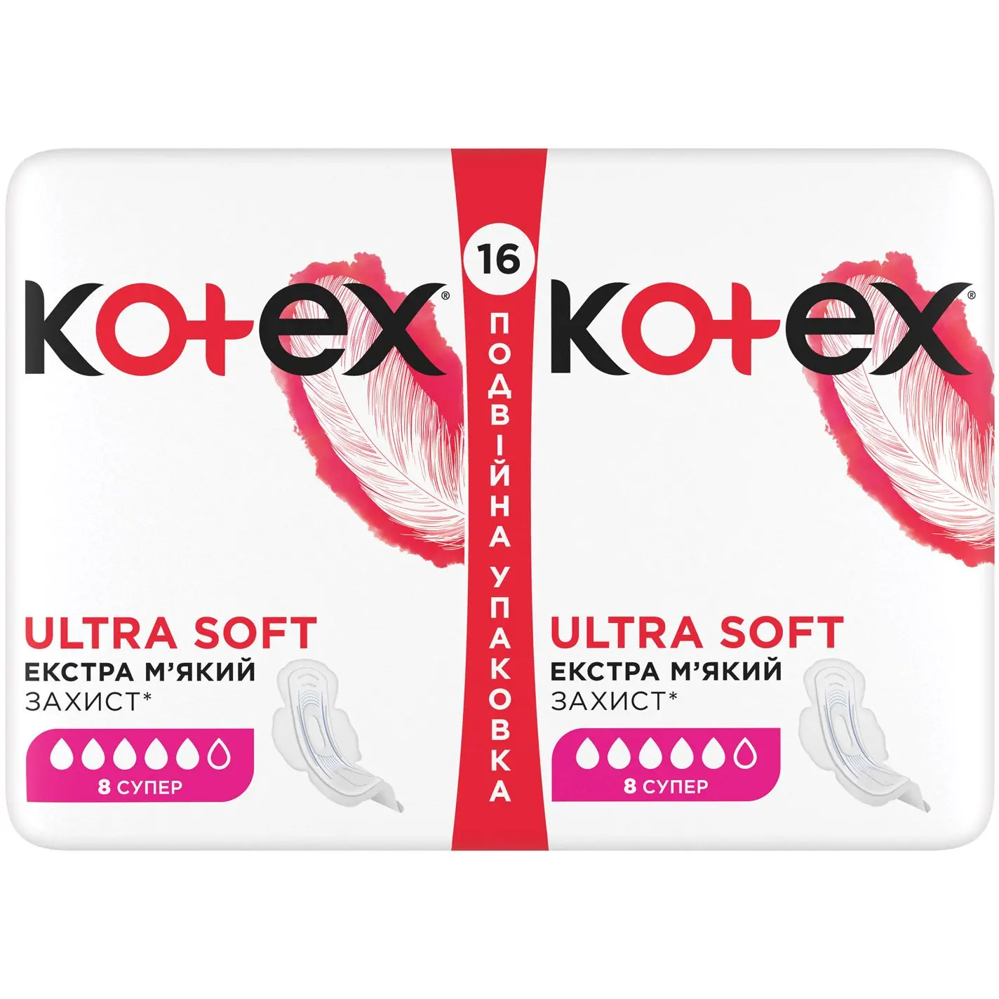 Прокладка Котех Ultra Soft Super Duo 16 шт. (542690)